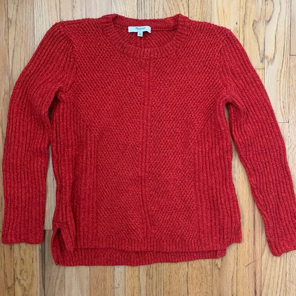 Madewell hexcomb texture sweater - Picture 4 of 9